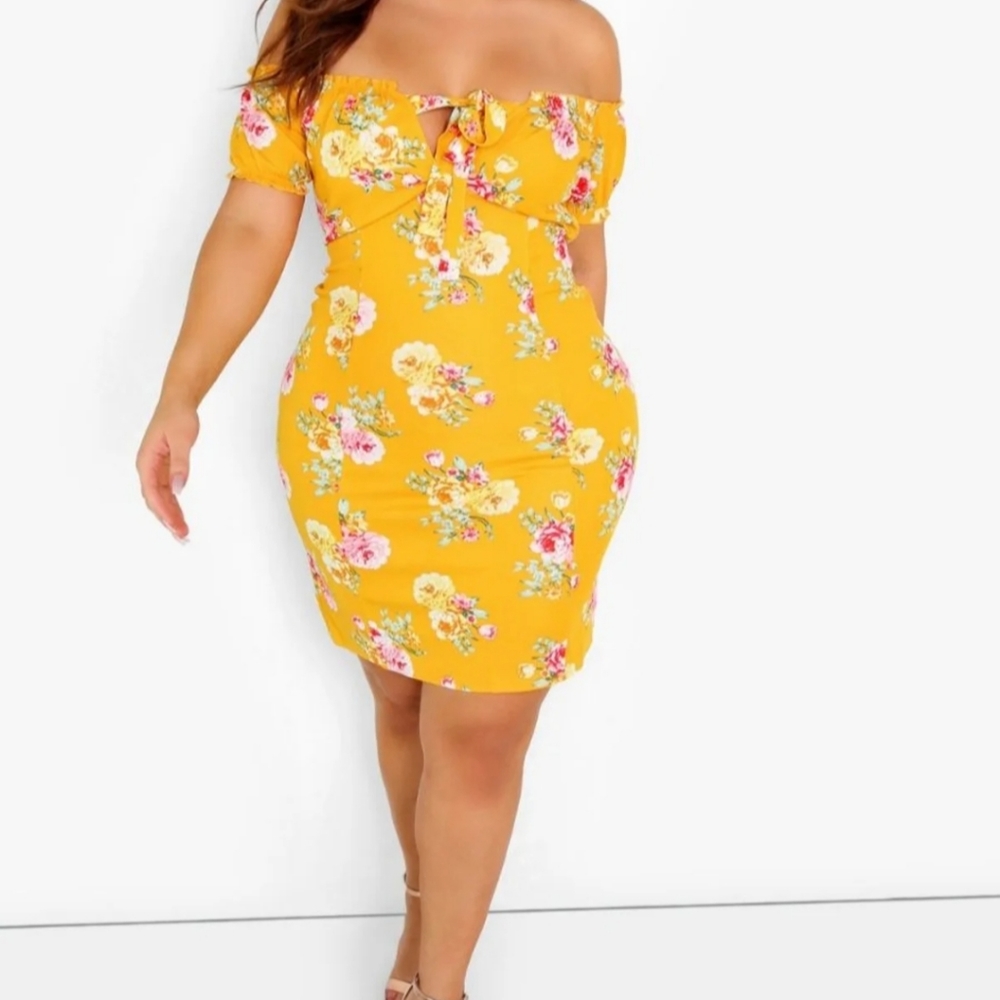 REBDOLLS Peasant bodycon size 1XL